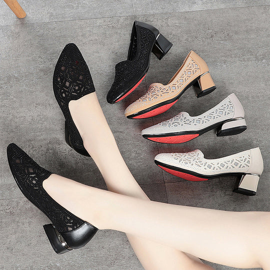 Damen Elegante Pumps mit filigranem Design EB