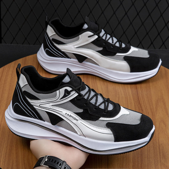 Damen Modische Sport-Sneaker mit atmungsaktivem Obermaterial und flexiblem Dämpfungssystem EB