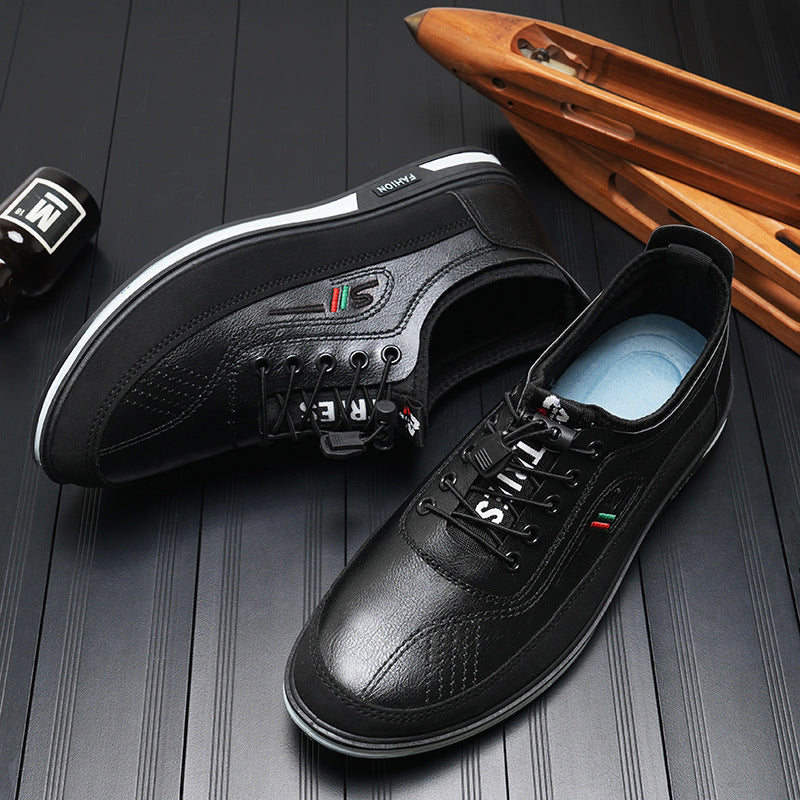 Herren Freizeit-Schnürschuhe mit innovativer Schnellschnürtechnologie und rutschfester Sohle EB