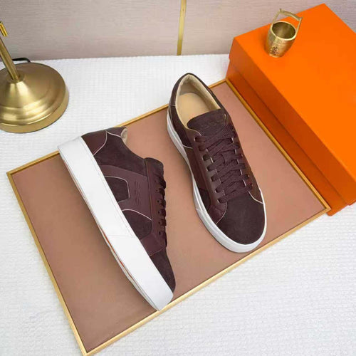 Damen Sportliche Sneakers aus hochwertigem Wildleder mit atmungsaktiver Struktur EB