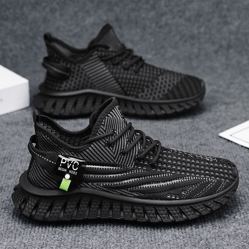 Damen Sportliche Leichtgewicht Sneakers mit atmungsaktivem Obermaterial und rutschfester Sohle EB