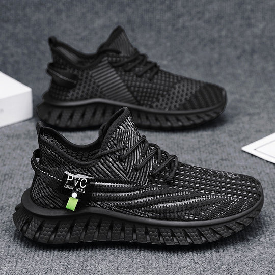 Damen Sportliche Leichtgewicht Sneakers mit atmungsaktivem Obermaterial und rutschfester Sohle EB