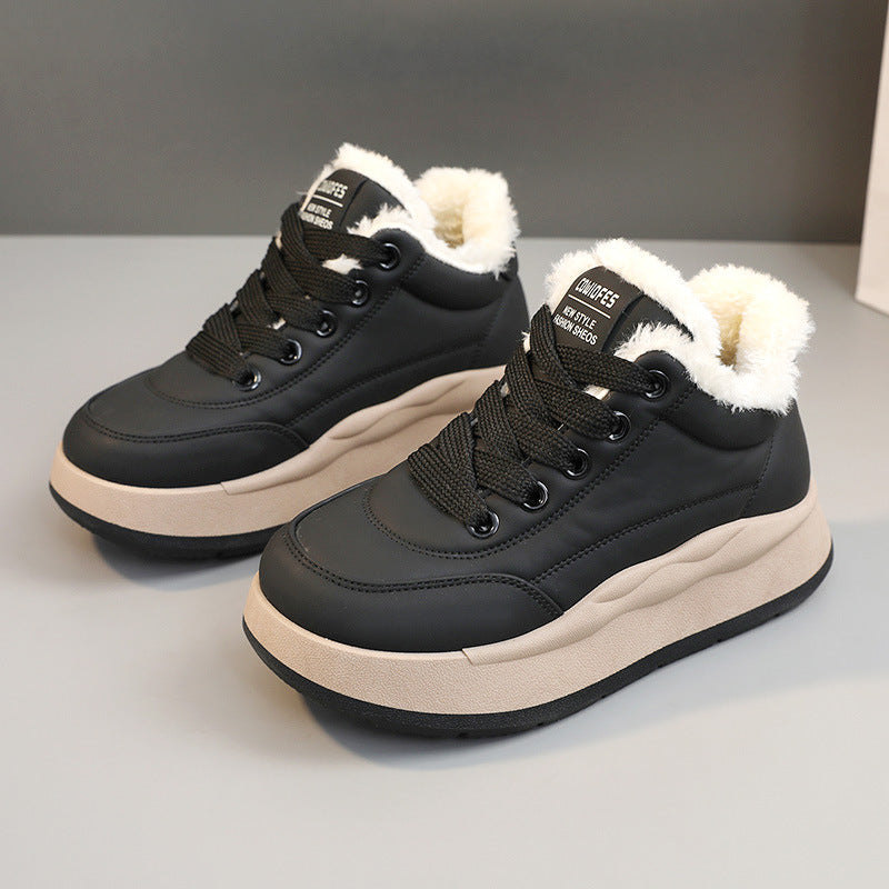 Damen Winter Sneaker mit kuscheligem Innenfutter und rutschfester Sohle EB