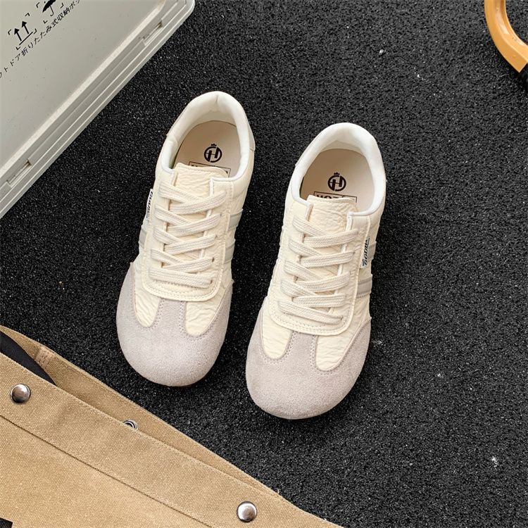 Damen Sportliche Sneaker aus hochwertigem Wildleder mit stabiler Sohle EB