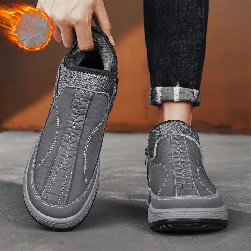 Damen Bequeme Winter Sneaker mit kuscheligem Innenfutter und rutschfester Sohle EB