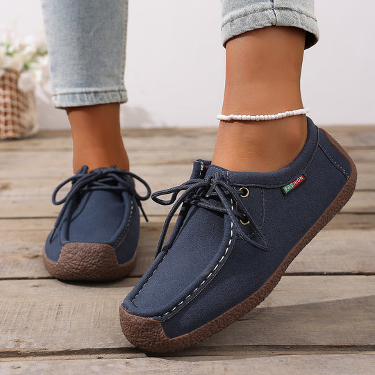 Damen Komfortable Freizeitschuhe mit modischem Schnürsystem EB