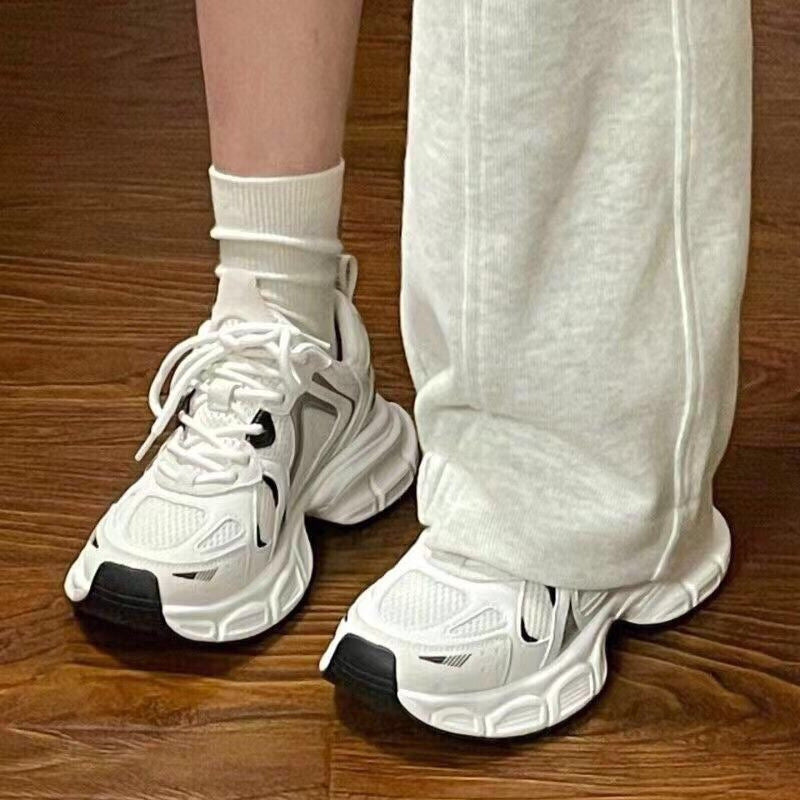 Damen Sportliche Sneakers mit atmungsaktiver Mesh-Oberfläche und reaktionsfreudiger Dämpfung EB