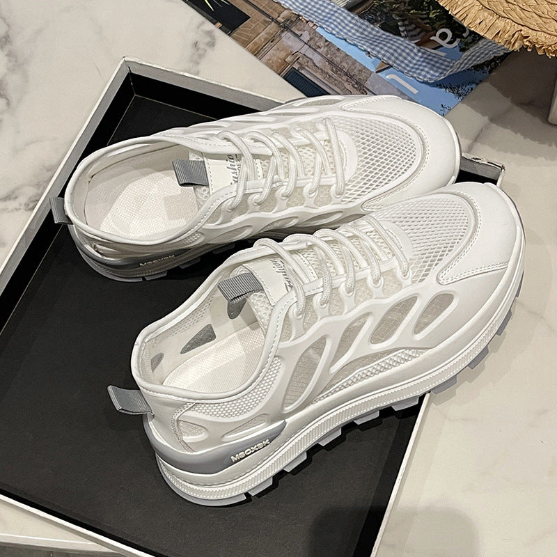 Damen Sportliche Laufschuhe mit atmungsaktiver Mesh-Konstruktion und dämpfender Sohle EB