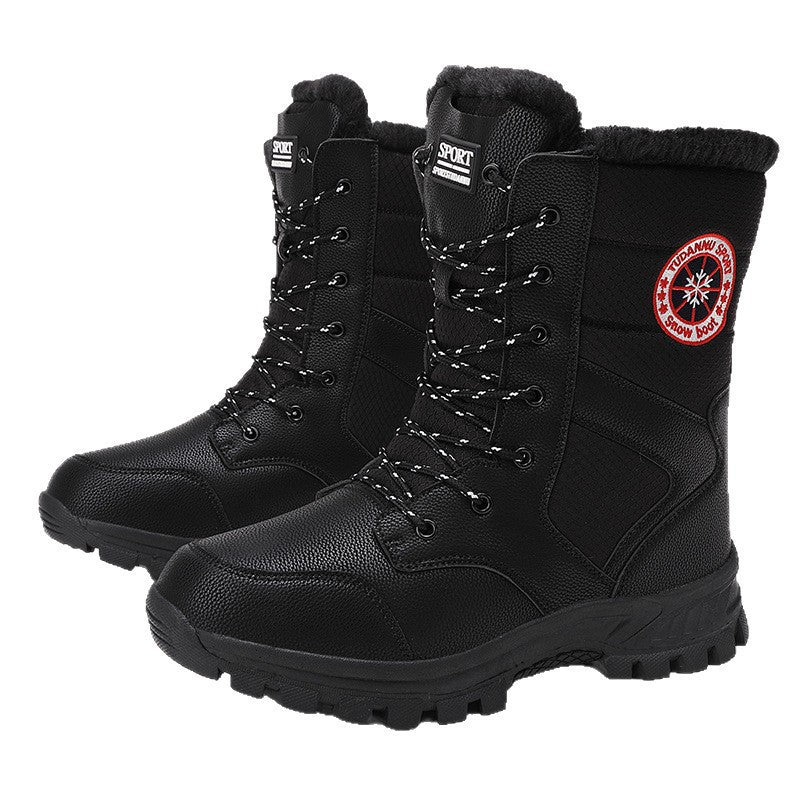 Damen isolierte Winterstiefel mit rutschfester Sohle EB