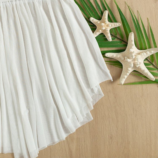 Damen verspieltes Strandkleid EB
