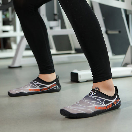 Damen Aqua-Freizeitschuhe mit elastischem Obermaterial und rutschfester Sohle EB