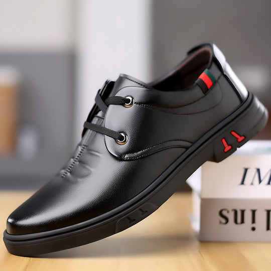 Herren Elegante Schnürschuhe aus hochwertigem Leder EB