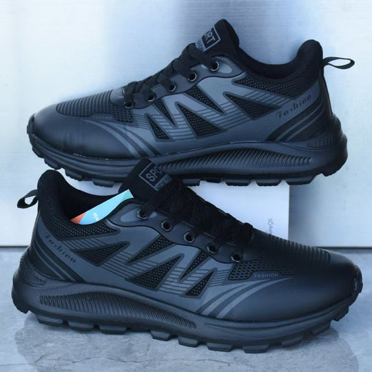 Damen Sportliche Leichtlauf-Sneaker mit atmungsaktiven Einsätzen und rutschfester Sohle EB