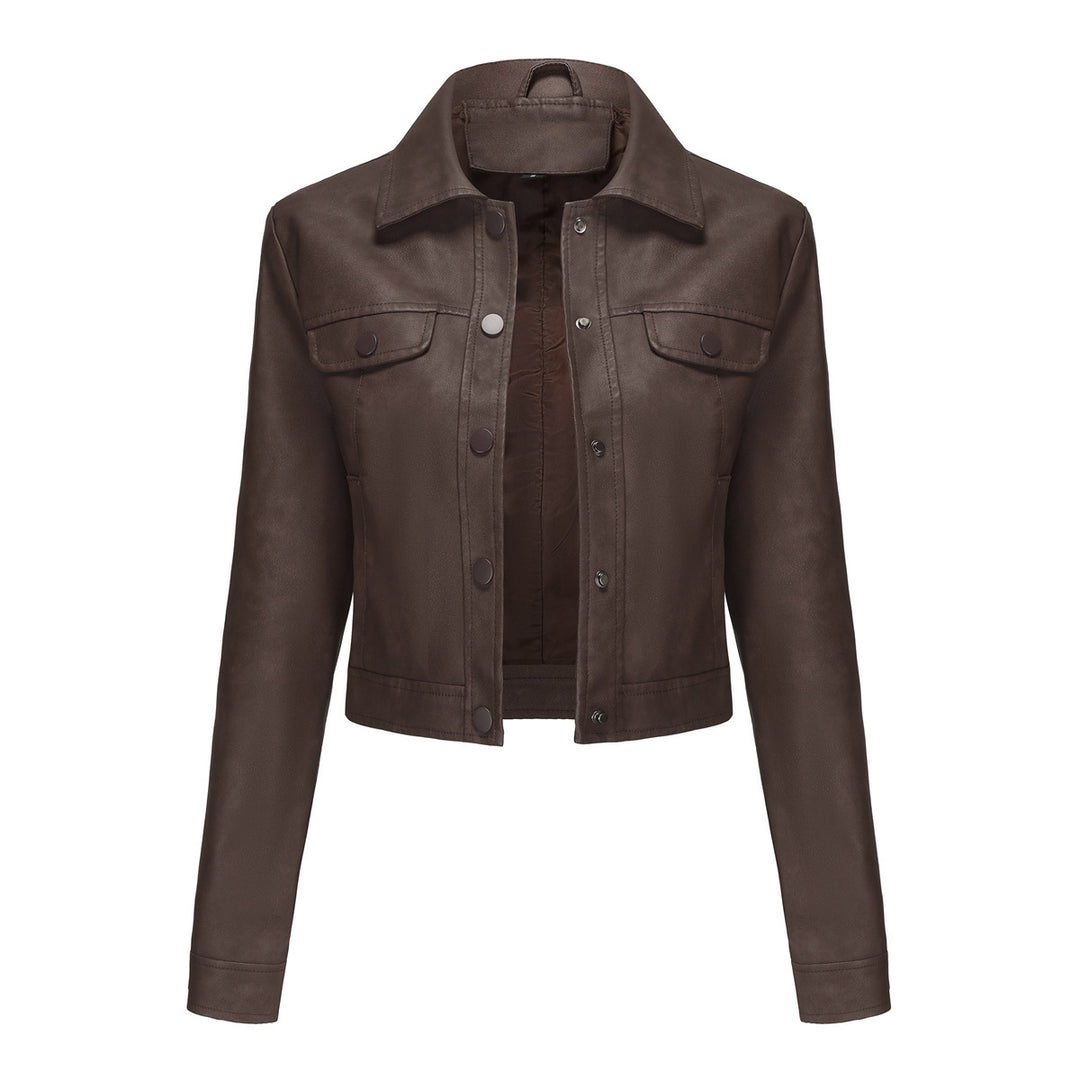 Damen modische kurz geschnittene jacke EB