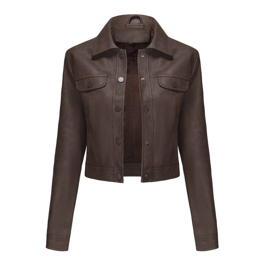 Damen modische kurz geschnittene jacke EB