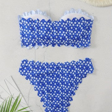 Damen Bikini-Set mit floralem Muster EB