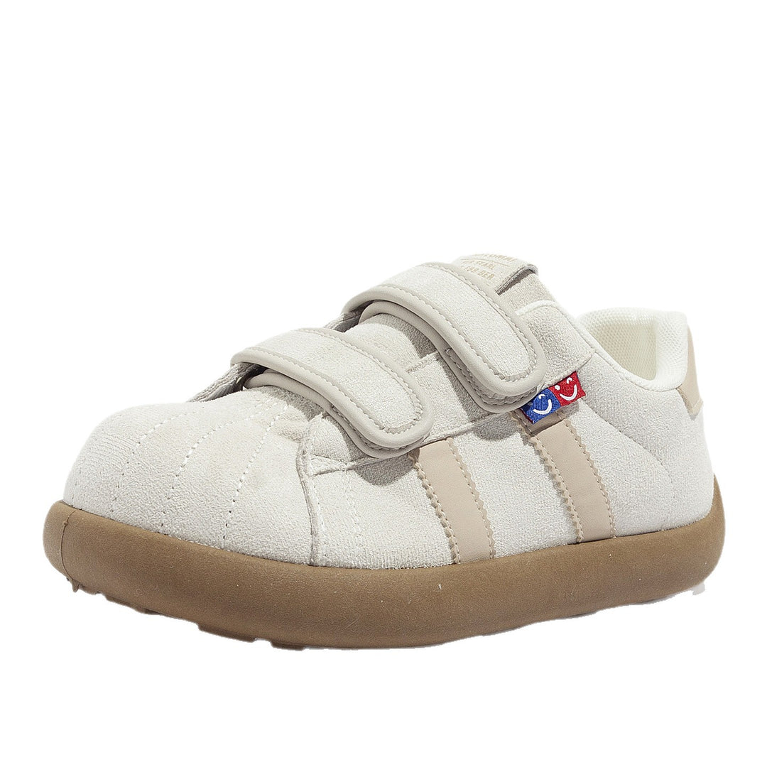 Damen Sneakers mit verstellbarem Klettverschluss und strukturiertem Obermaterial EB
