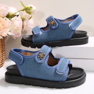 Damen Komfortable Sandalen mit verstellbarem Riemendesign EB
