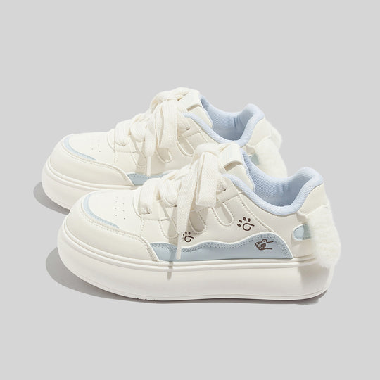 Damen Sneakers mit verspieltem Tiermotiv und weichem Innenfutter EB