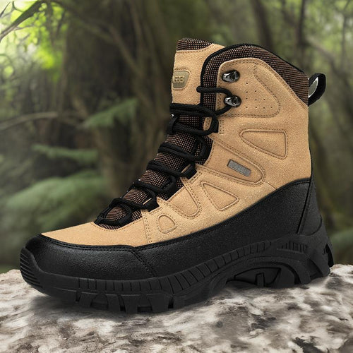 Herren Hochleistungs Wanderstiefel mit verstärktem Knöchelschutz und rutschfester Sohle EB