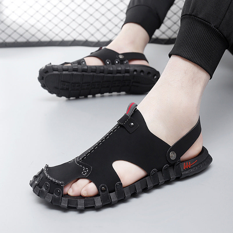 Damen freizeitorientierte Sandalen mit rutschfester Sohle und verstellbarem Riemen EB
