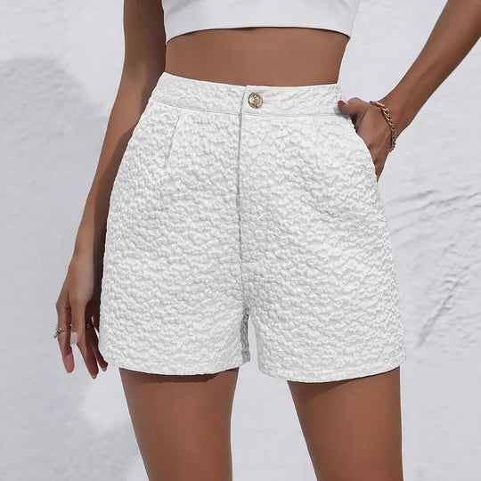 Damen Shorts mit strukturiertem Stoff EB