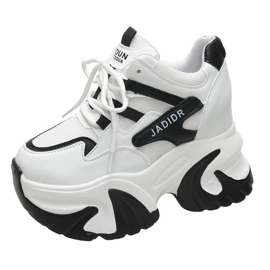 Damen Chunky Sneakers mit modischem Design und extraleichtem Fußbett EB