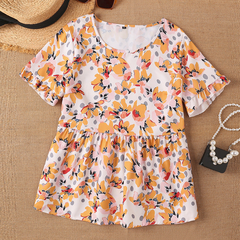 Damen Blusen mit floralem Design EB