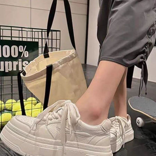 Damen trendige Plateausneaker EB