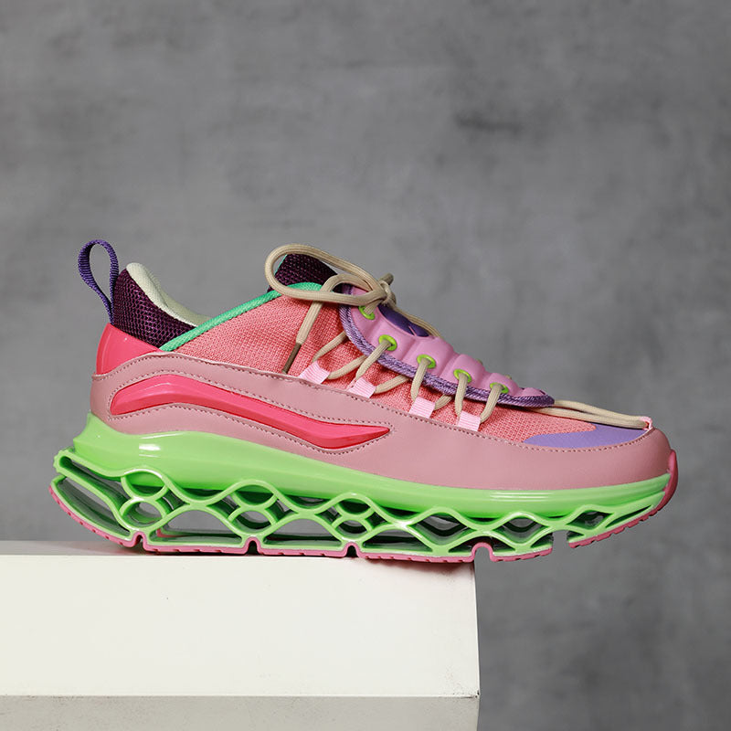 Damen Sportliche Sneakers mit innovativem Sohlen-Design EB