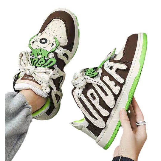 Damen Sportliche Sneakers mit einzigartiger Applikation und dämpfendem Fußbett EB