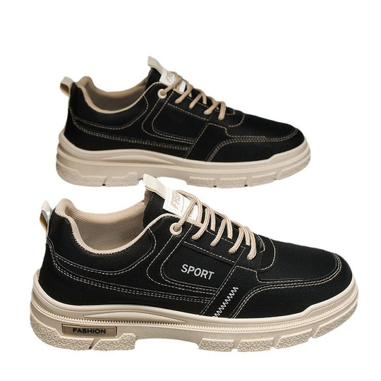 Damen Sportliche Sneakers mit stabiler Sohle und atmungsaktivem Obermaterial EB