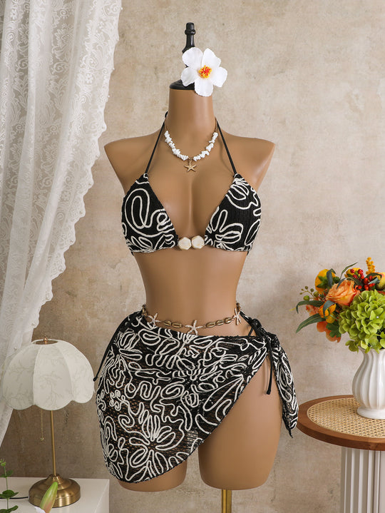 Damen Zweiteiliges Strandoutfit EB