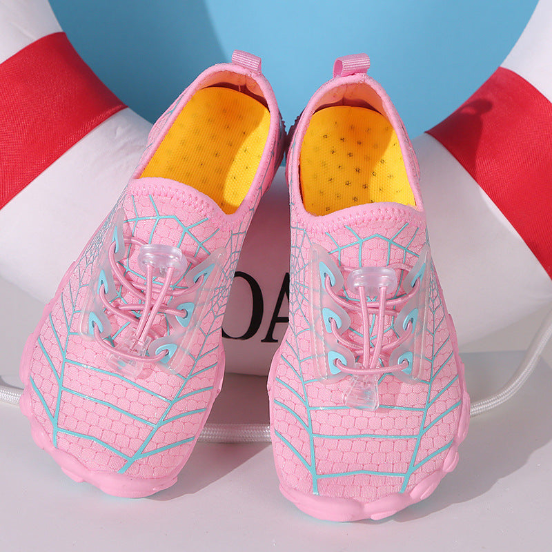 Damen nan elastischer Wassersneaker mit Schnellzug, schnelltrocknendem Mesh und flexibler rutschfester Sohle EB