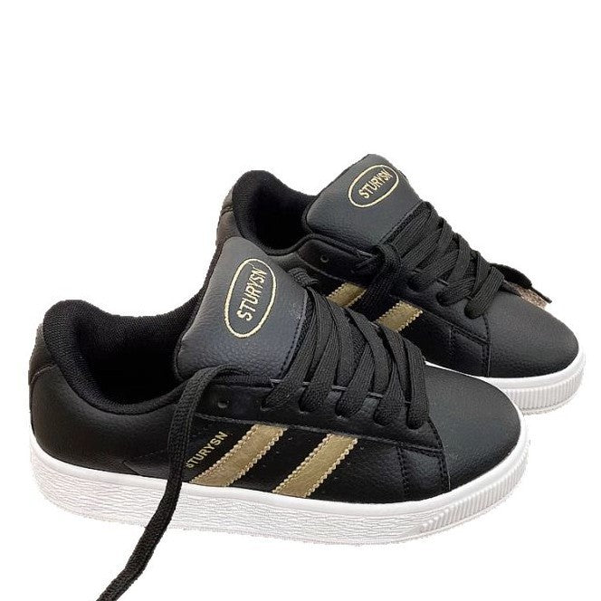 Damen Sportliche Sneakers mit klassischem Design und robustem Obermaterial EB