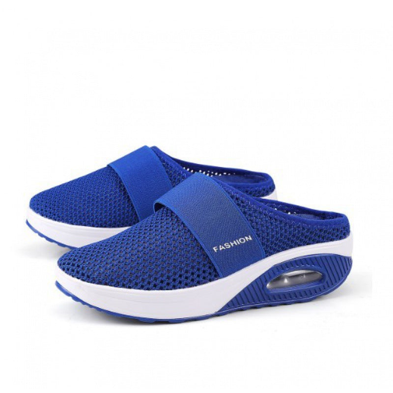 Damen Atmungsaktive Clogs mit dämpfender Sohle und flexibler Passform EB
