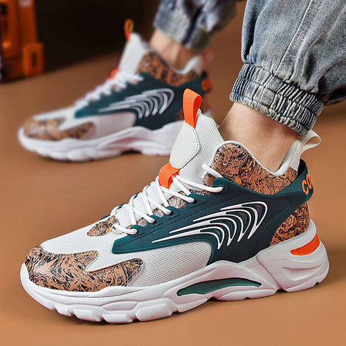 Damen Sportliche High-Top Sneakers mit innovativem Design EB