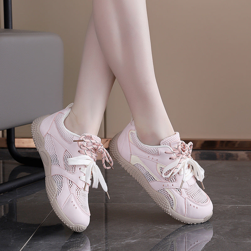 Damen  Atmungsaktive Sportliche Sneakers mit praktischem Schnürsystem EB
