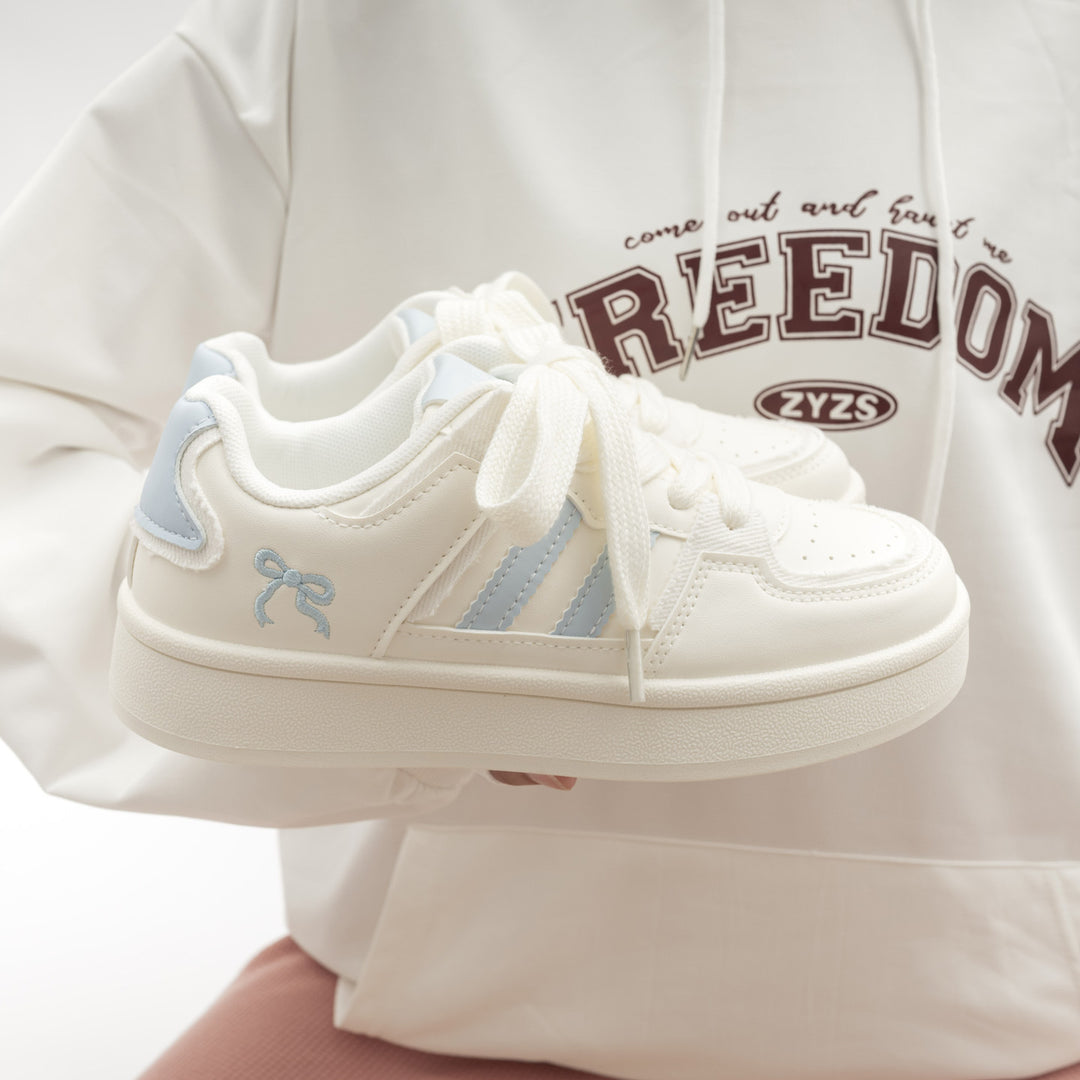 Damen Sneakers mit verspieltem Bananen-Motiv und weichem Innenfutter EB
