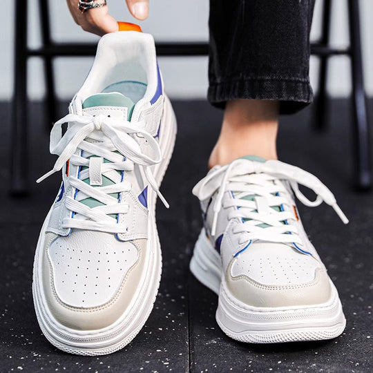 Damen Modische Sneakers mit atmungsaktivem Obermaterial und stabiler Sohle EB