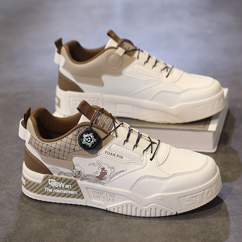 Damen Modische Sneakers mit innovativem Schnellschnürsystem und dämpfender Sohle EB