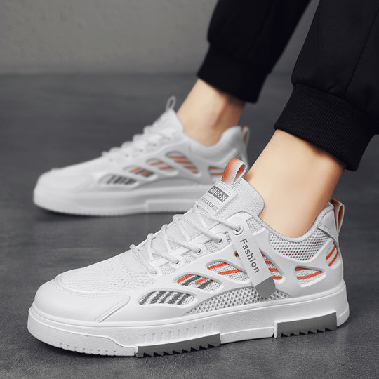 Damen Atmungsaktive Sport-Sneaker mit modernem Design und rutschfester Sohle EB