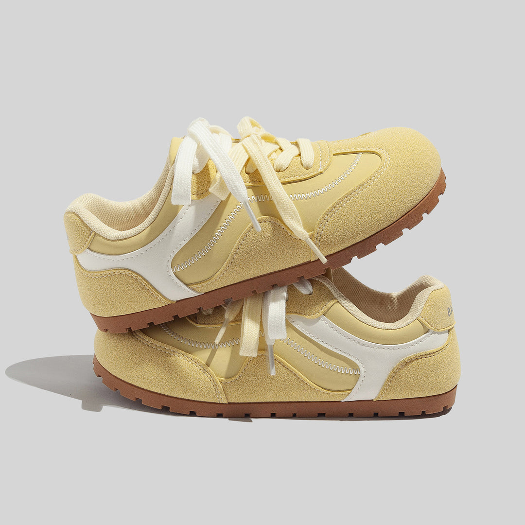 Damen Sportliche Lifestyle-Sneaker mit atmungsaktiver Mesh-Oberfläche und rutschfester Sohle EB