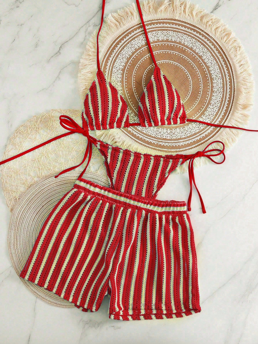 Damen Zweiteiliges Strandoutfit EB