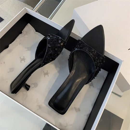 Damen Glamouröse Mules EB