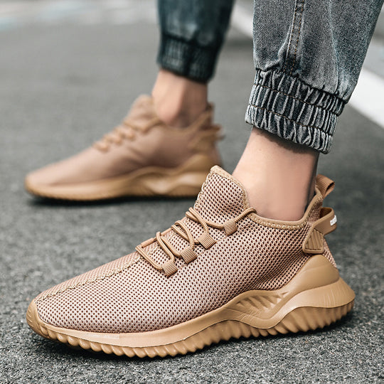 Damen Sneakers mit atmungsaktivem Mesh-Obermaterial und rutschfester Sohle EB