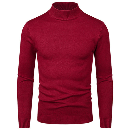 Herren Rollkragenpullover aus hochwertiger Wolle EB