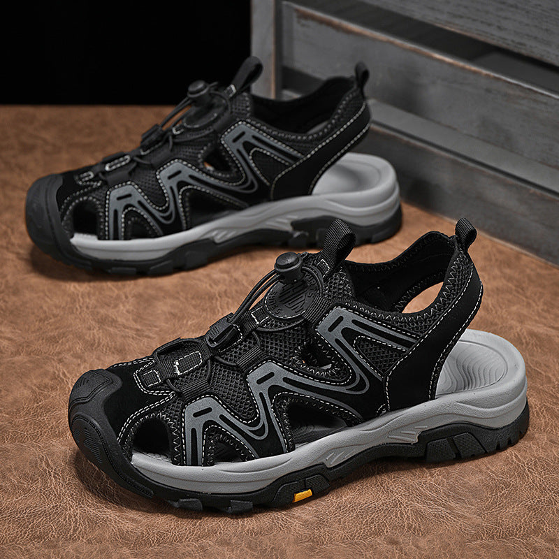 Damen Sportliche Mesh-Sandalen mit innovativem Schnellschnürsystem EB