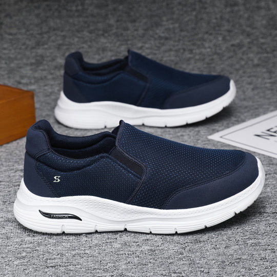Damen bequeme Slip-On Sneakers EB