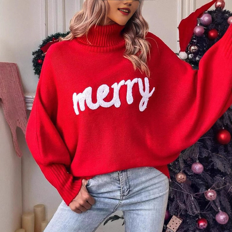 Damen Oversized Rollkragenpullover EB